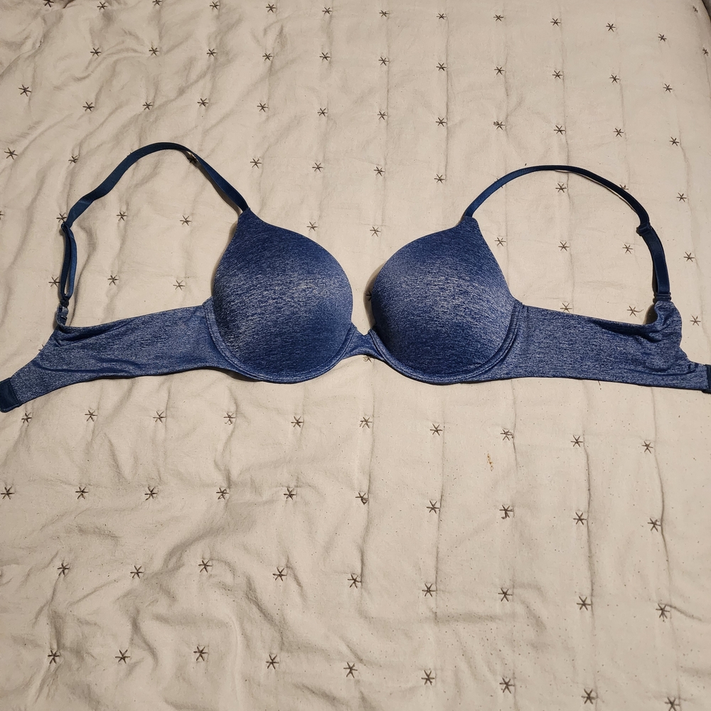 Blue Victoria's Secret Bra